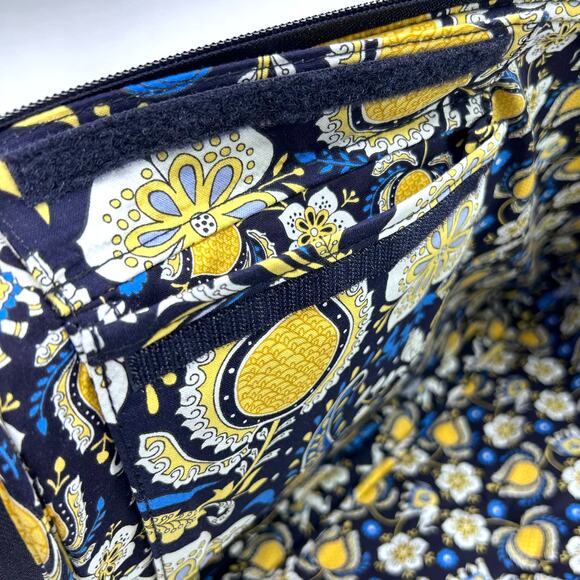 Vera Bradley Ellie Blue Laptop Sleeve Retired 2012 - Picture 8 of 10